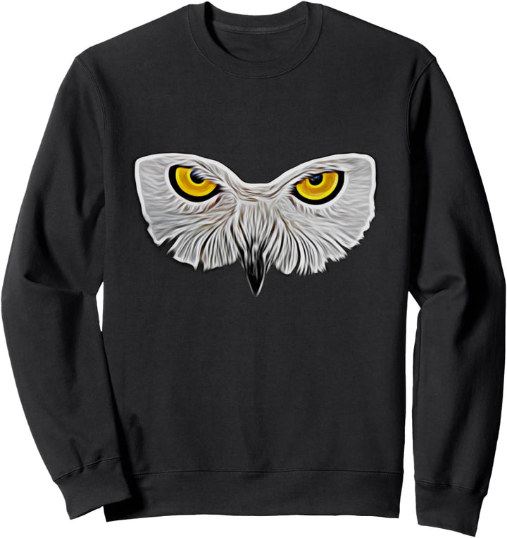 Eule Motiv Raubvogel Vögel Tiere Krallen Schnabel Eulen Sweatshirt