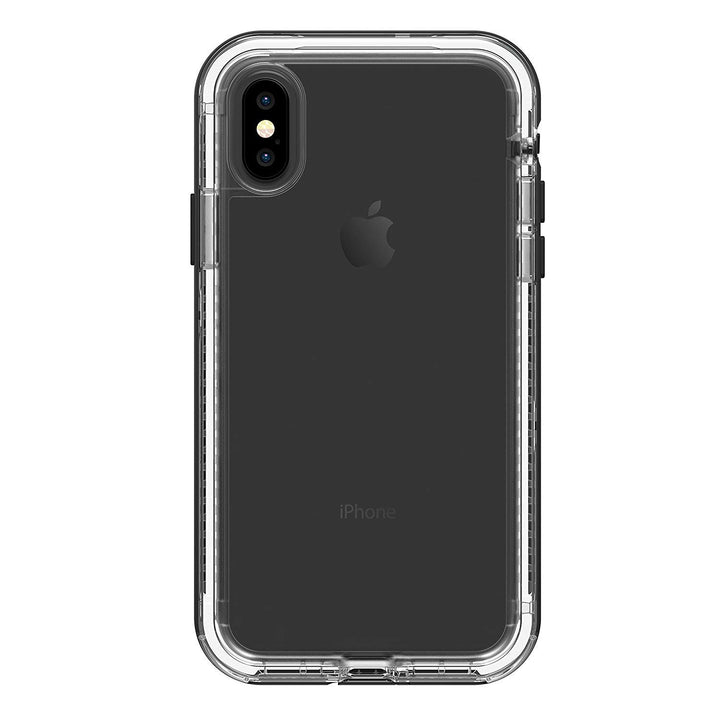 LifeProof Next schmutzdichte Schutzhülle für iPhone X, schwarz transparent geeignet für iPhone X Sch