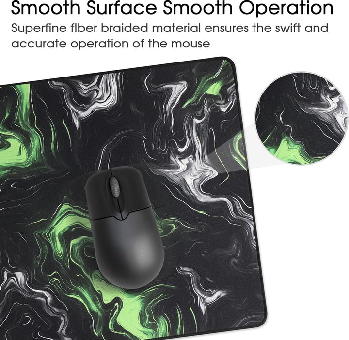 Gaming-Mauspad/Mauspad 890 x 400 x 4 mm XXL Mauspad Tischunterlage grosse Grösse verbesserte Präzisi