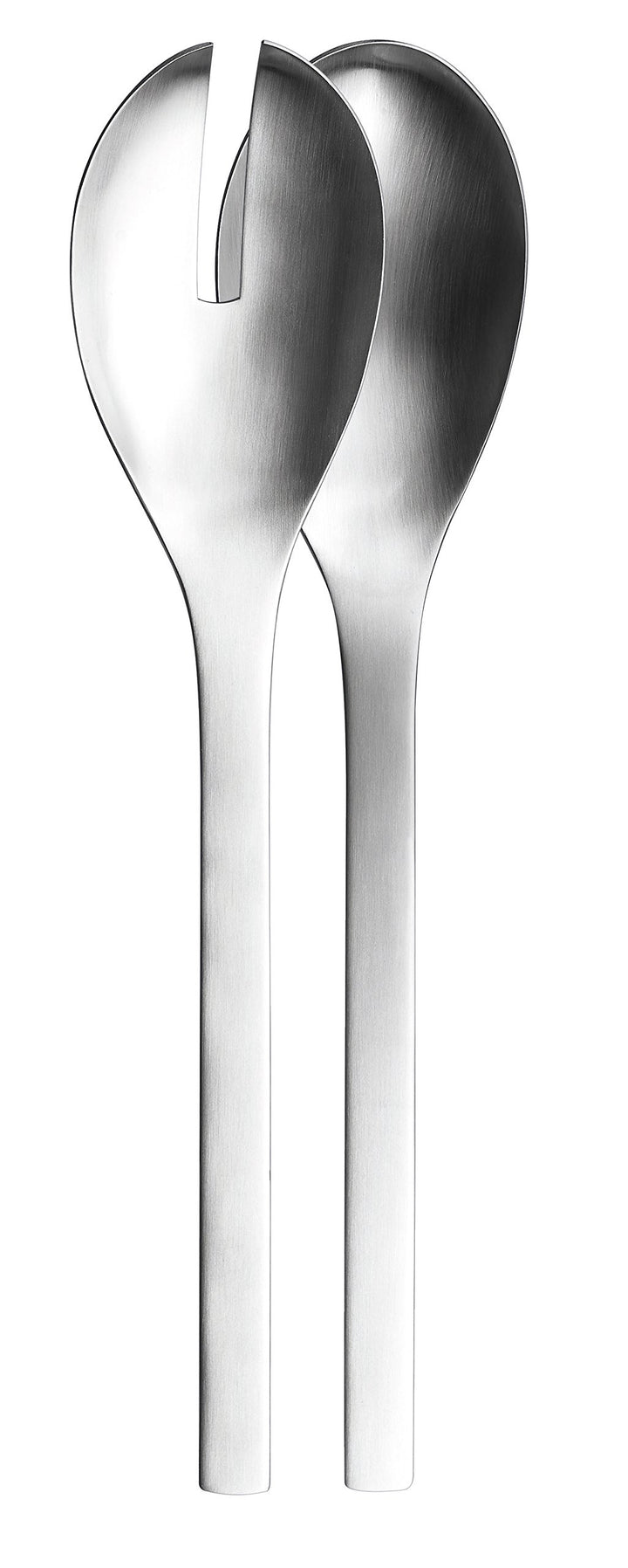 Puresigns ONE Extra Salatbesteck Lang 30cm Edelstahl Matt Silber 2-teilig