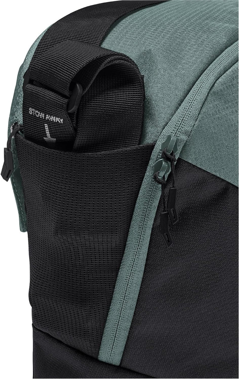 VAUDE Cycle Messenger L - Messengertasche zum Radfahren mit 20 Liter Volumen - inkl. Regenhülle und