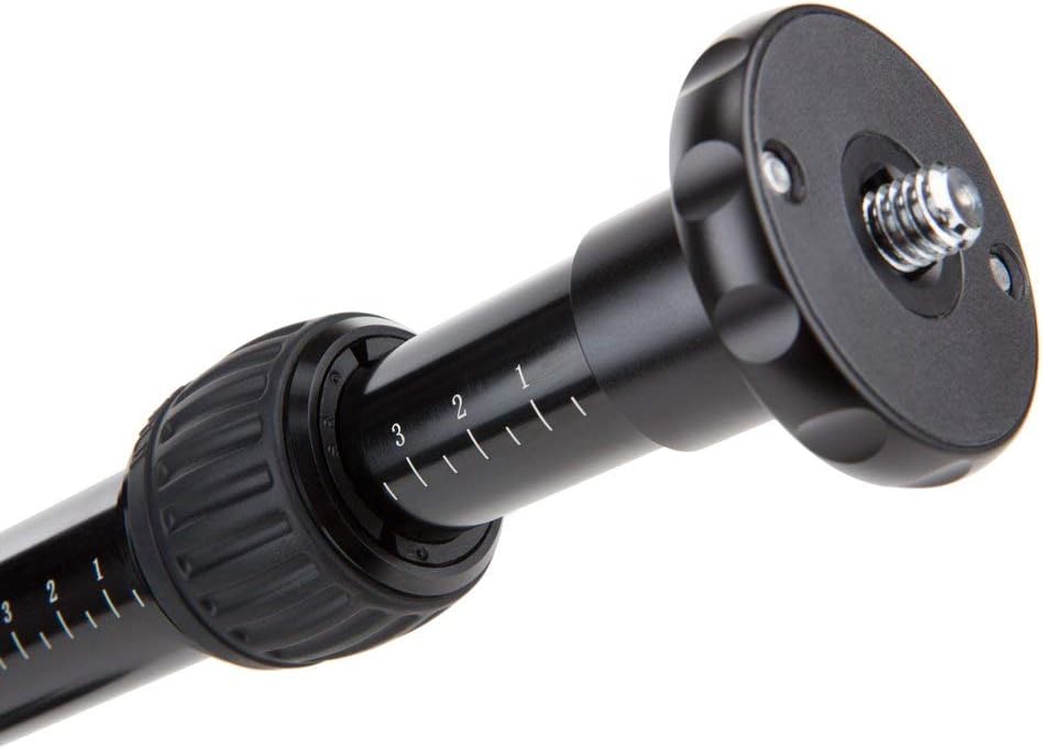 Sirui HA-77 Teleskop-Auslegearm (Horizontalarm 77 cm mit Lasthaken, Belastbar bis 5 kg) schwarz