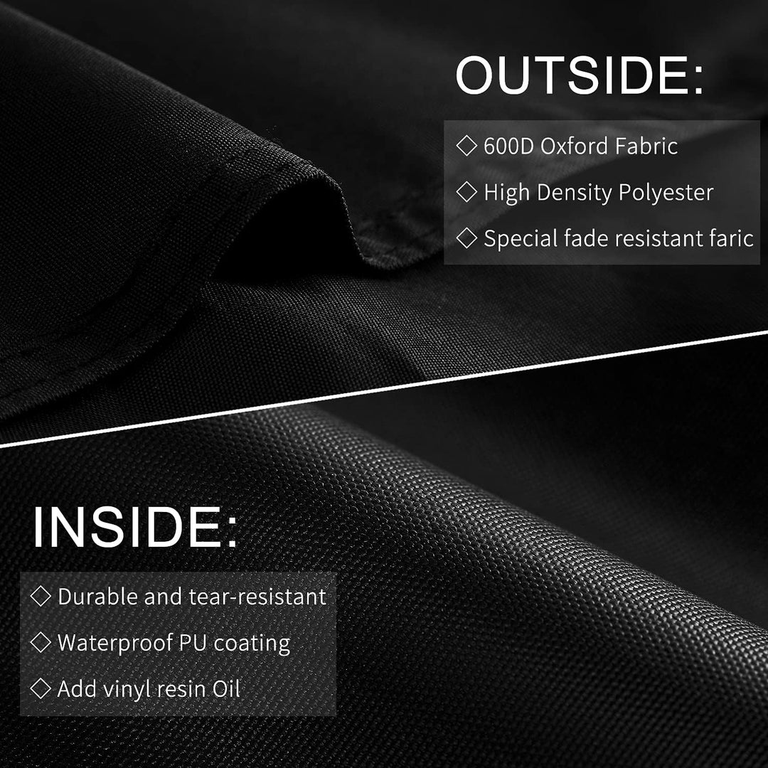 7111 Grill Abdeckhaube für Weber Q1200, Q1000 und Q100 Serie Grillabdeckung Wetterfest, Q100