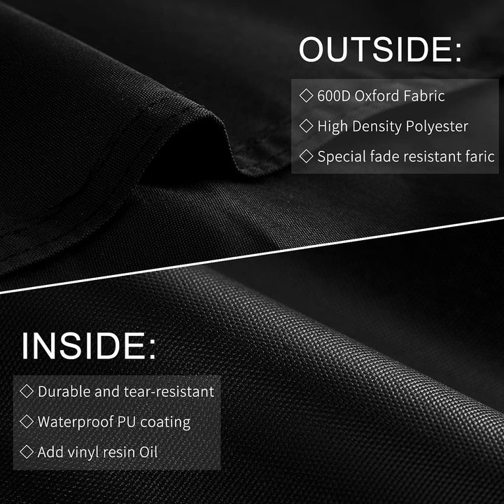 7111 Grill Abdeckhaube für Weber Q1200, Q1000 und Q100 Serie Grillabdeckung Wetterfest, Q100