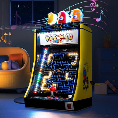 Music Version Led Beleuchtungsset für Lego PAC-Man Arcade (Nicht Lego), Dekorationsbeleuchtungsset f