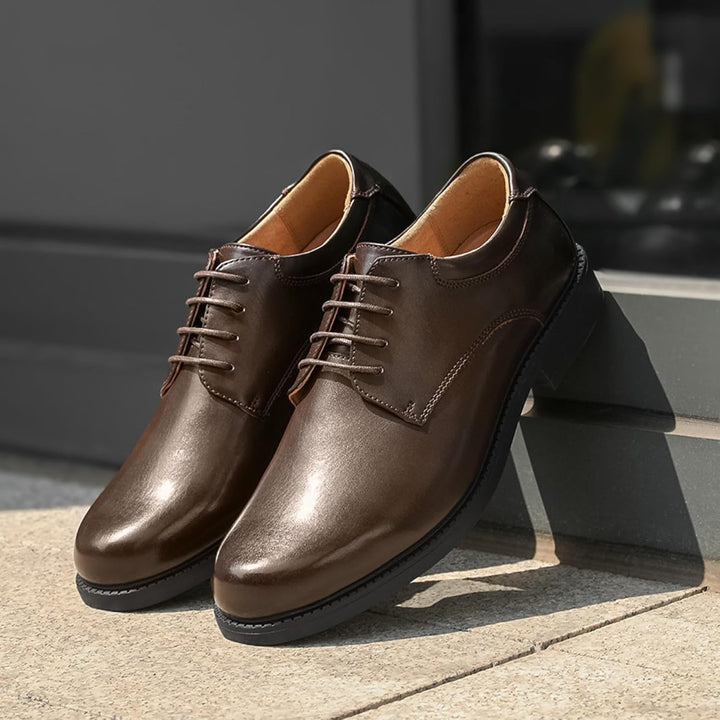 Bruno Marc Herren Anzugschuhe Männer Business Schnürer Derby ins Büro 41 EU Dunkelbraun, 41 EU Dunke