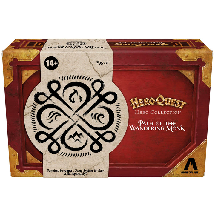 Hasbro Gaming HeroQuest Hero Collection Path of The Wandering Monk Figuren | Enthält 2 detaillierte
