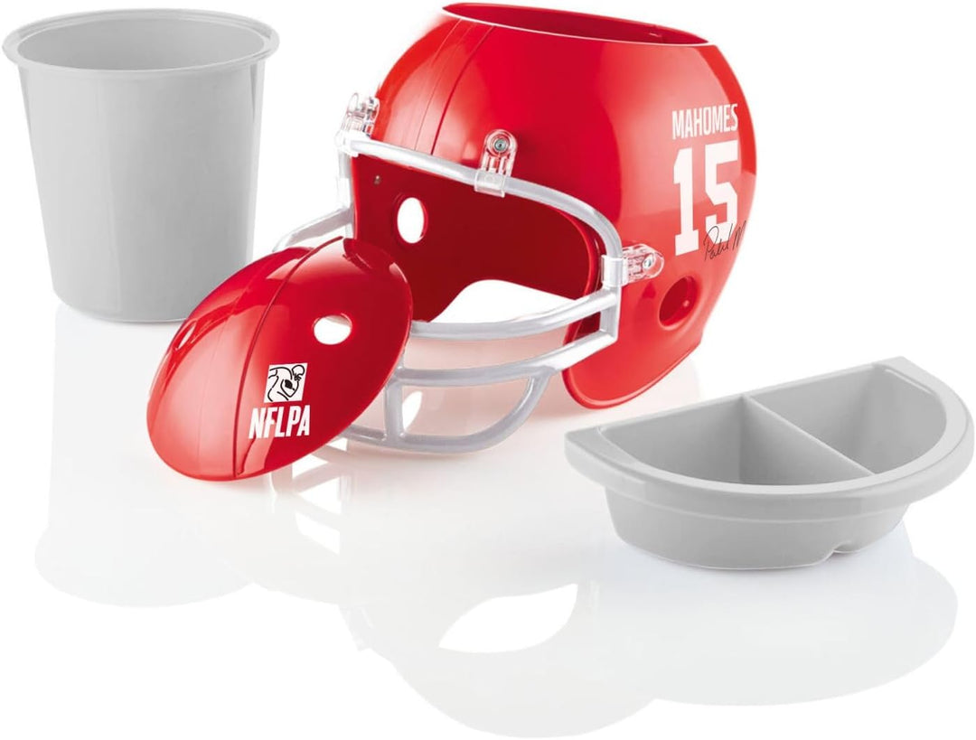Kansas City Chiefs NFLPA American Football Snack Helm Helmet ** Patrick Mahomes **
