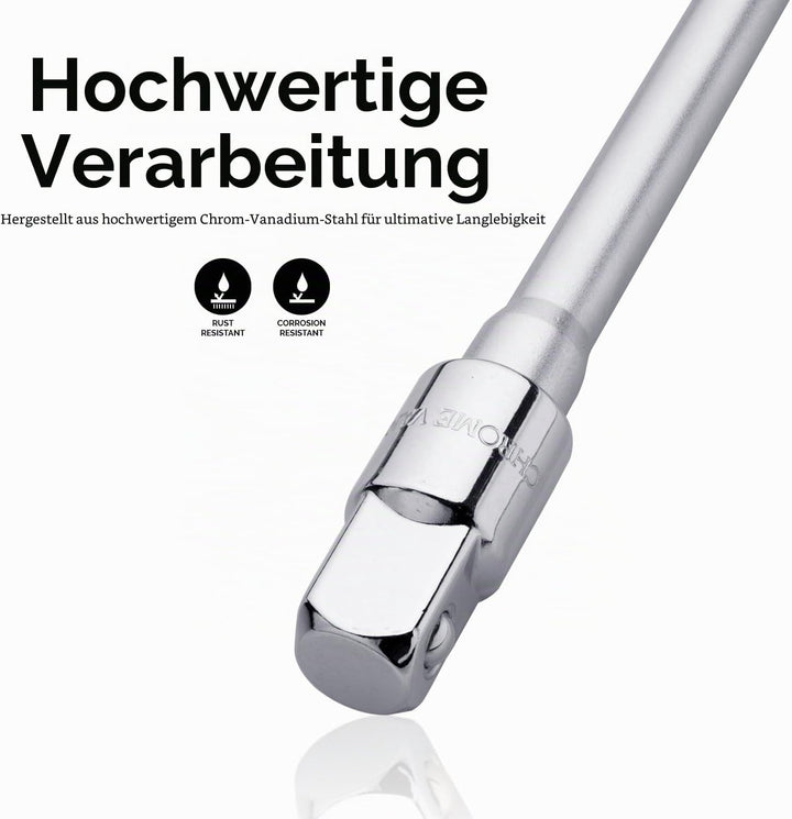 Neiko ¨ 01135A 3/8-Zoll-T-Griff-Schraubenschlüssel mit langer Reichweite | Chrom-Vanadium-Stahl