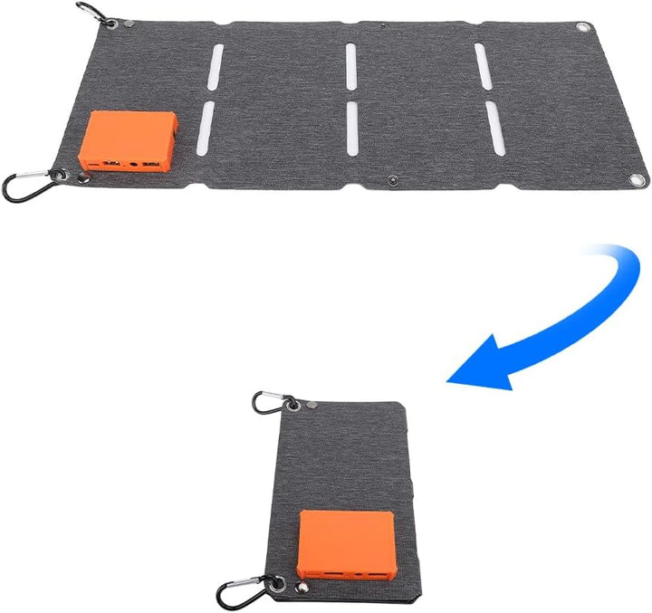 40W Faltbares Solarpanel 5V USB Tragbares Ladegerät für Telefone Pad | über 23% Effizienz Notfall-La