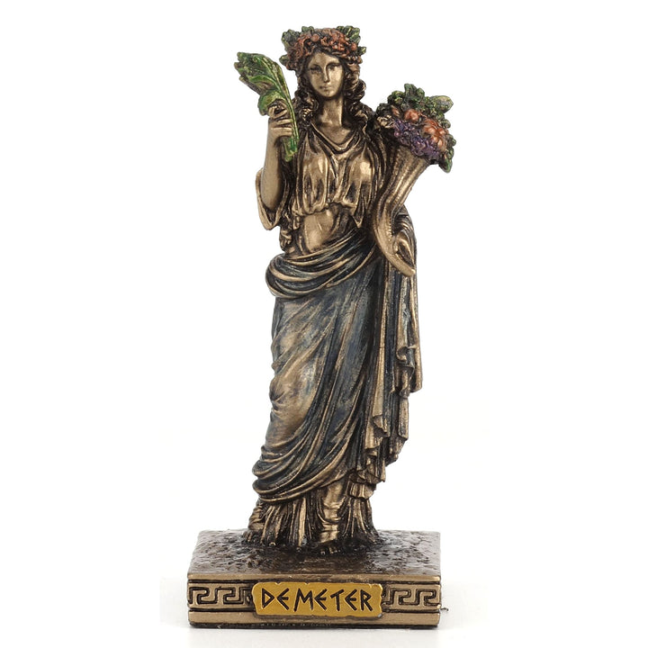 Veronese Design Griechische Götter Miniaturfigur (Demeter, Bronze) Demeter Bronze, Demeter Bronze