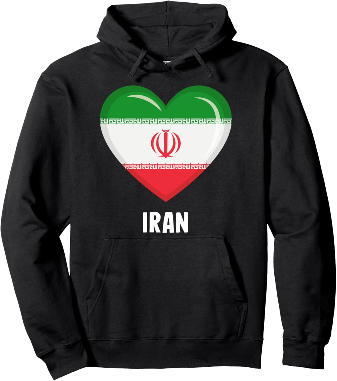 Iran Flagge Hoodie | Iranisch Pullover Hoodie