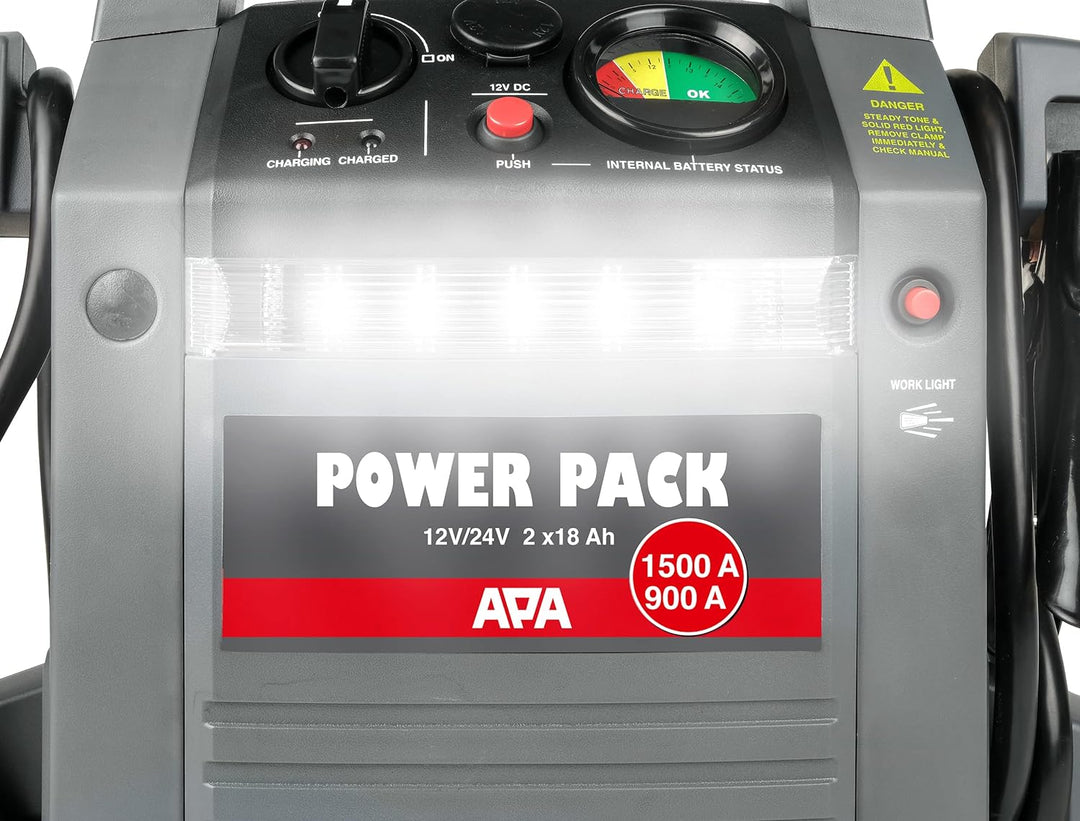APA 16524 Power Pack 12/24V, Starthilfe 900A