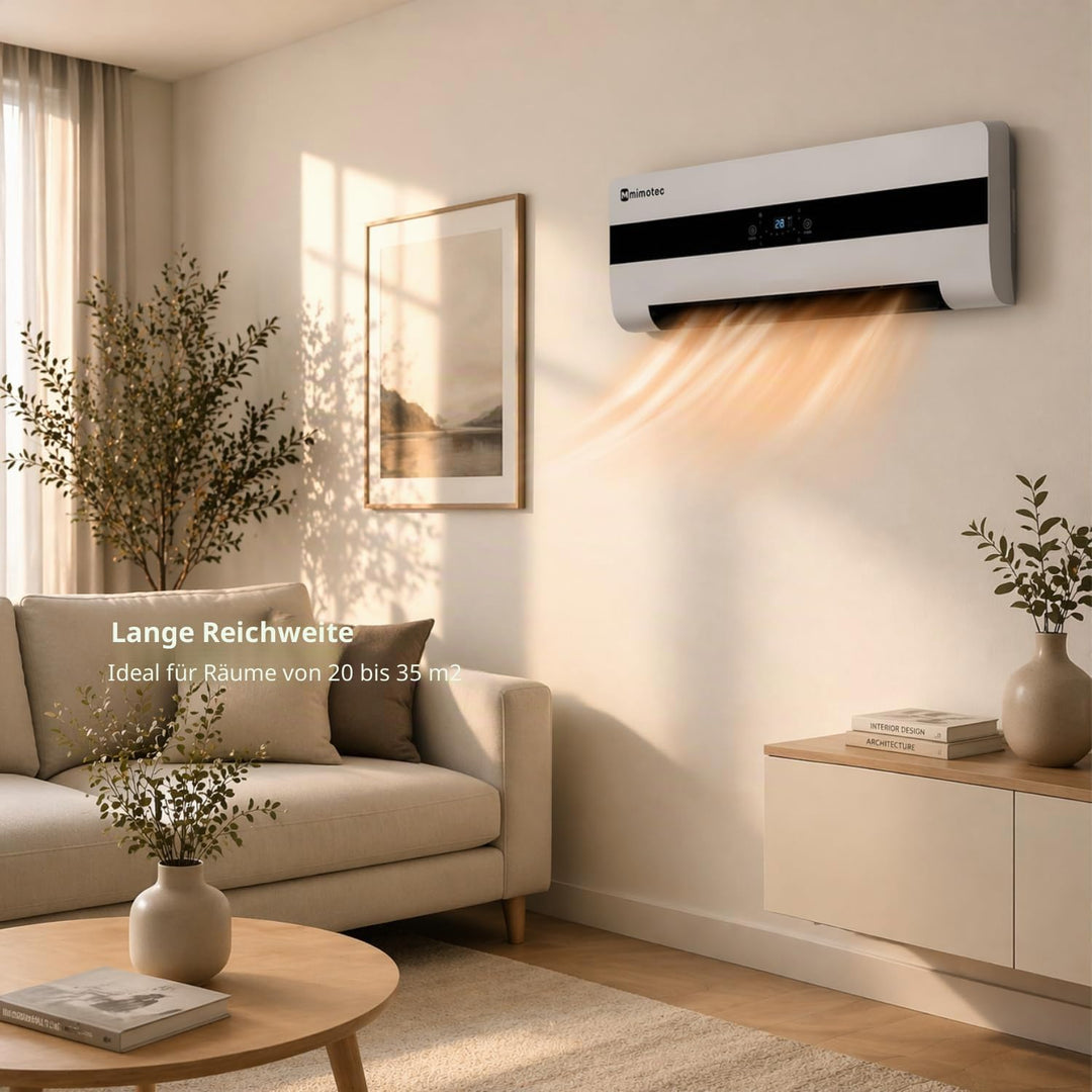 Keramik-Wand-Heizlüfter Dad 3000W, leise, dad