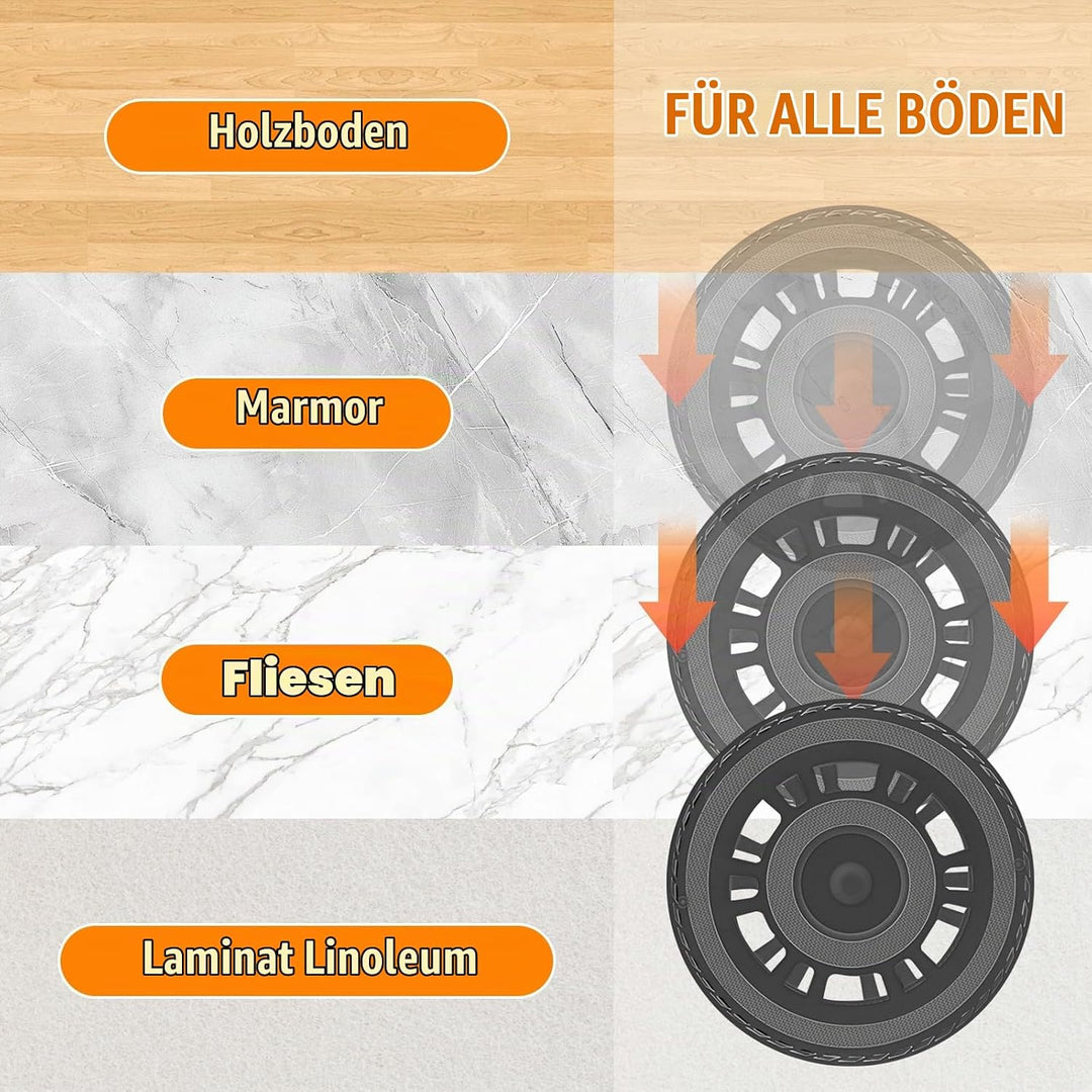 4 Wischtücher mit 2 Ersatzhalterung Zubehör für Dreame L20 Ultra/L10s Ultra Gen2/L10s Pro Ultra Heat