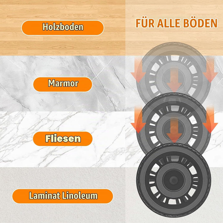 4 Wischtücher mit 2 Ersatzhalterung Zubehör für Dreame L20 Ultra/L10s Ultra Gen2/L10s Pro Ultra Heat