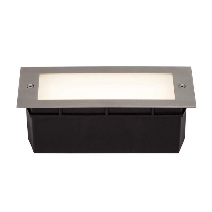 AEG WALL LED Wandeinbauleuchte 25,2 cm Satiniert Nickel gebürstet