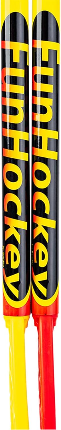 Bandito FunHockey Komplettset, für Kinder, 4 Hockey Schläger, 4 Bälle und 2 Faltbare Pop Up Tore, Fl