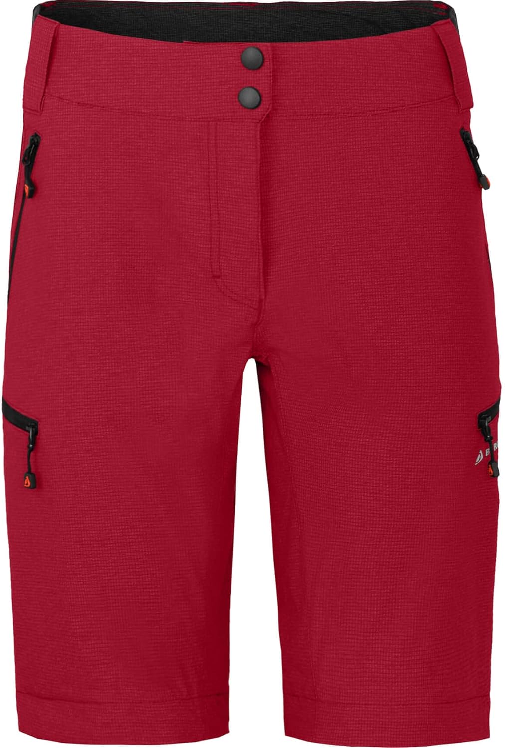 Bergson VALLI zip-off | Damen Radhose, robust elastisch - robust - elastisch - wasserabweisend - sch