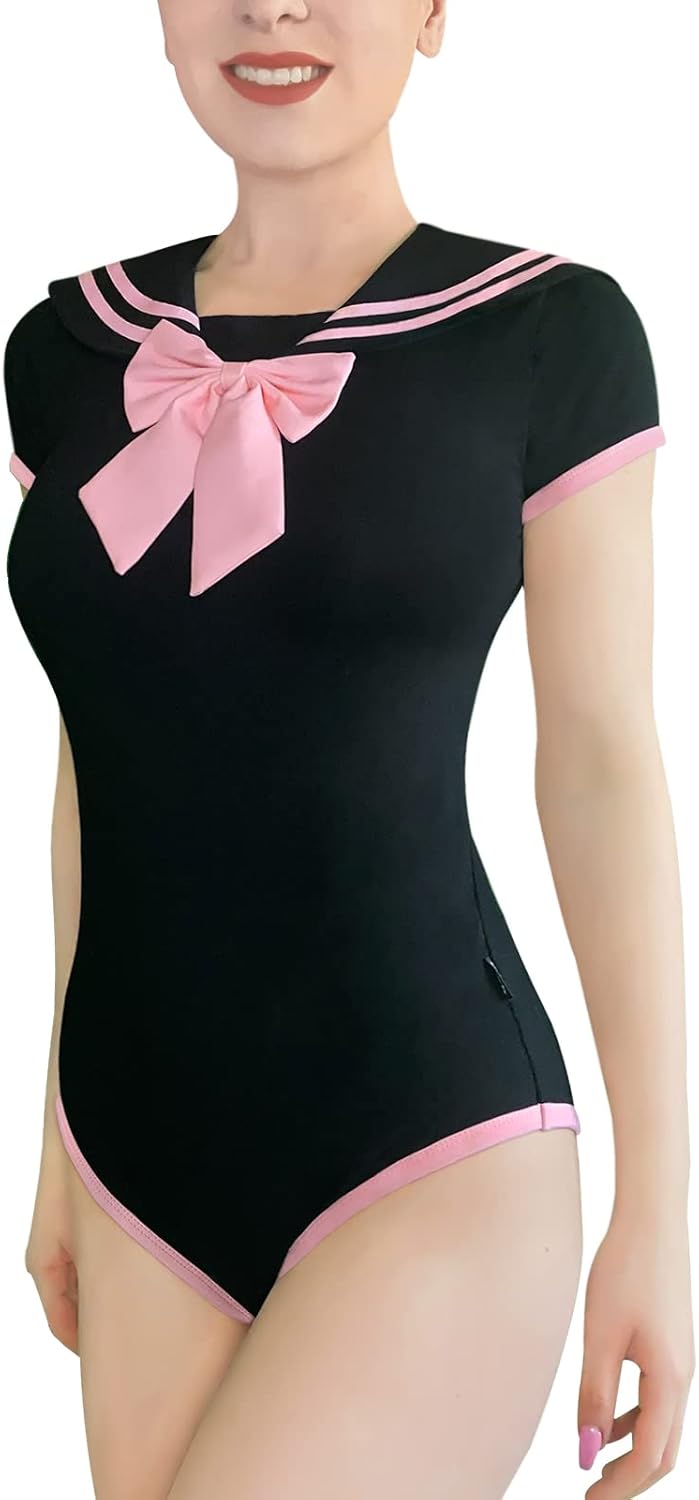 LittleForBig Baumwolle Strampler Onesie Pyjamas Bodysuit - Klassische Japanische Schulmädchen Stramp
