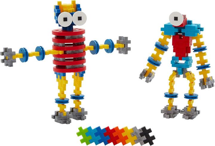 Plus-Plus 250 Kreativ Bausteine Roboter Mittel, 250 Teile