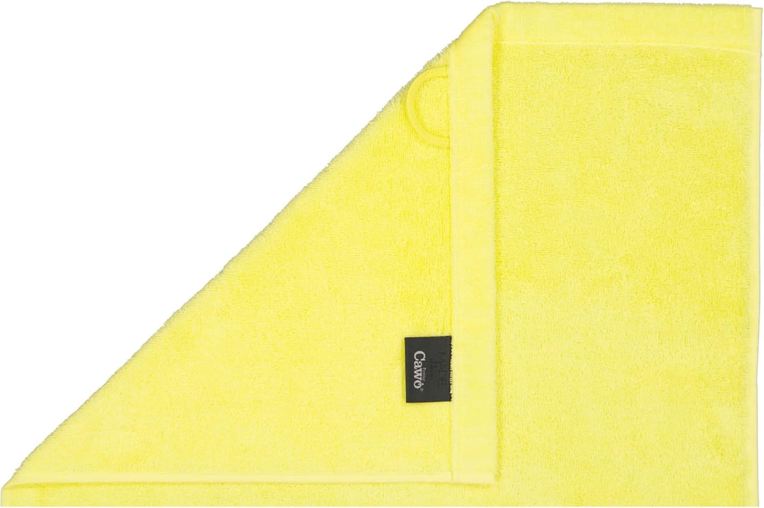 CAWÖ Home Handtücher Life Style Uni 7007 Lemon - 501 Duschtuch 70x140 cm, Duschtuch 70x140 cm