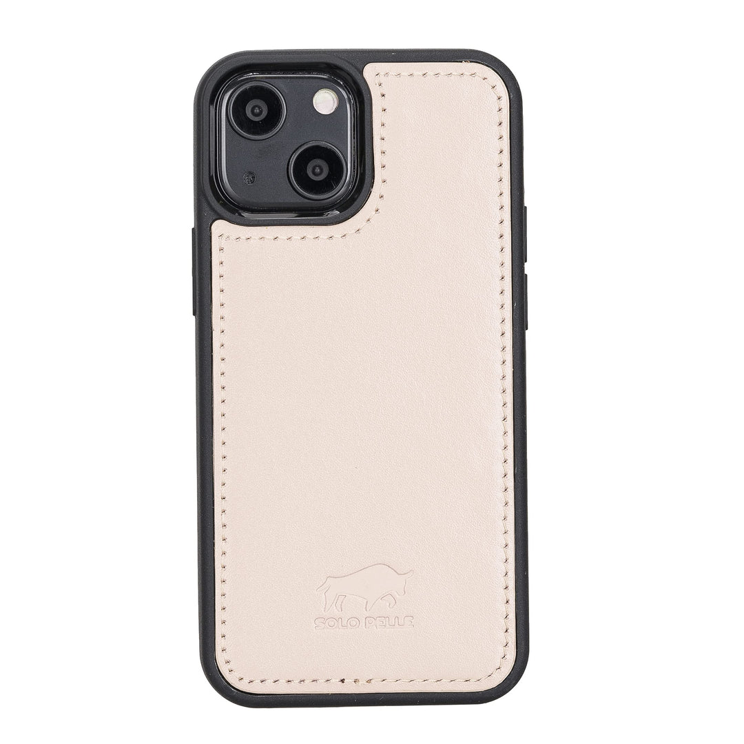 Solo Pelle Lederhülle für das iPhone 13 Mini in 5.4 Zoll Stanford Case Leder Hülle Ledertasche Backc