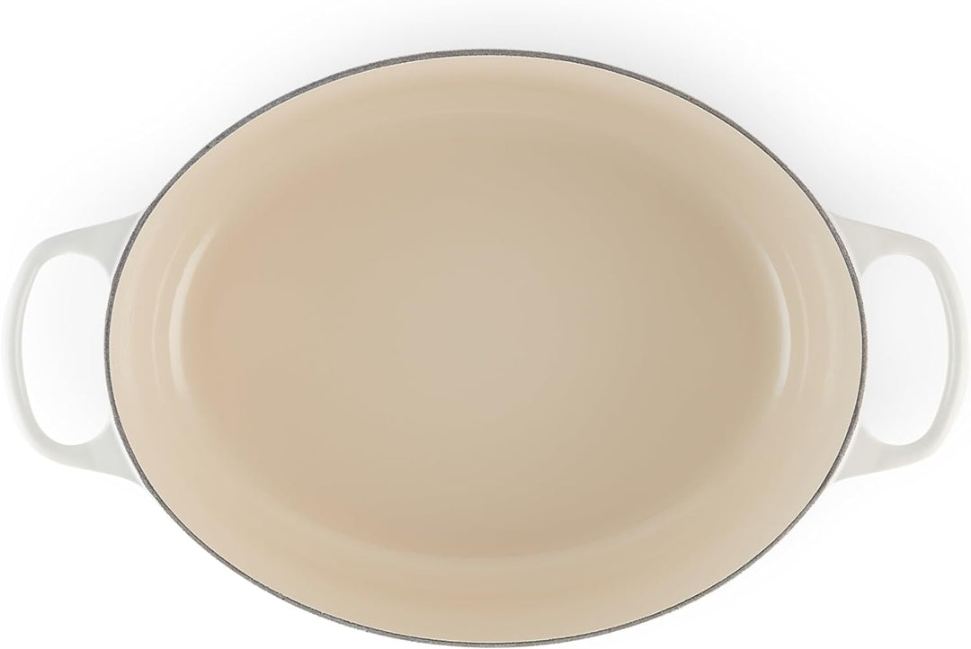 Le Creuset Signature Gusseisen-Bräter mit Deckel, Ø 31 cm, Oval, Für alle Herdarten und Induktion ge
