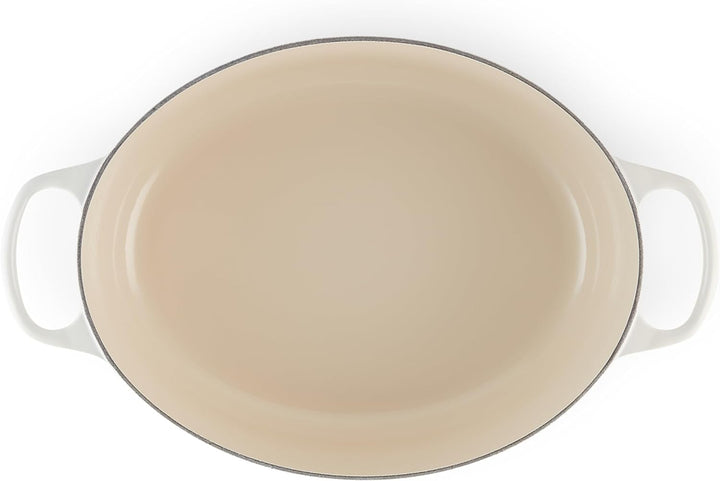Le Creuset Signature Gusseisen-Bräter mit Deckel, Ø 31 cm, Oval, Für alle Herdarten und Induktion ge