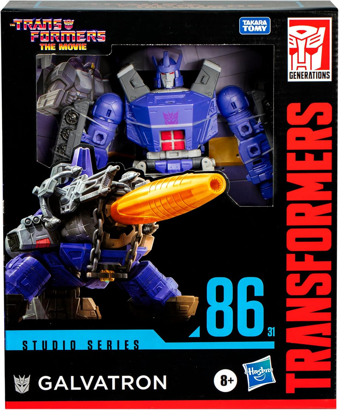 Hasbro Transformers Studio Series Leader-Klasse Transformers – Der Kampf um Cybertron 86-31 Galvatro