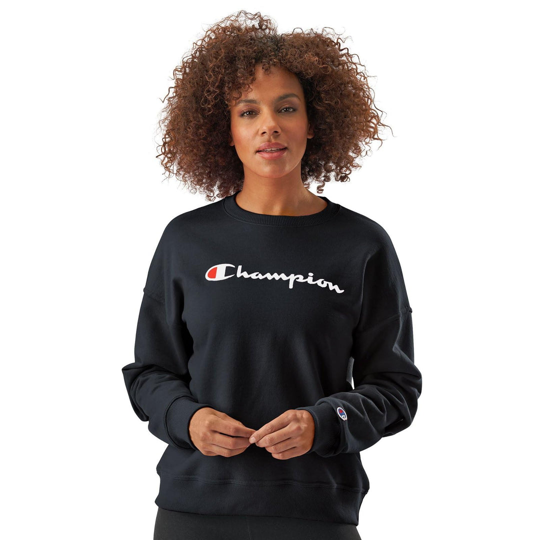 Champion Damen Sweatshirt M Black-y08113, M Black-y08113