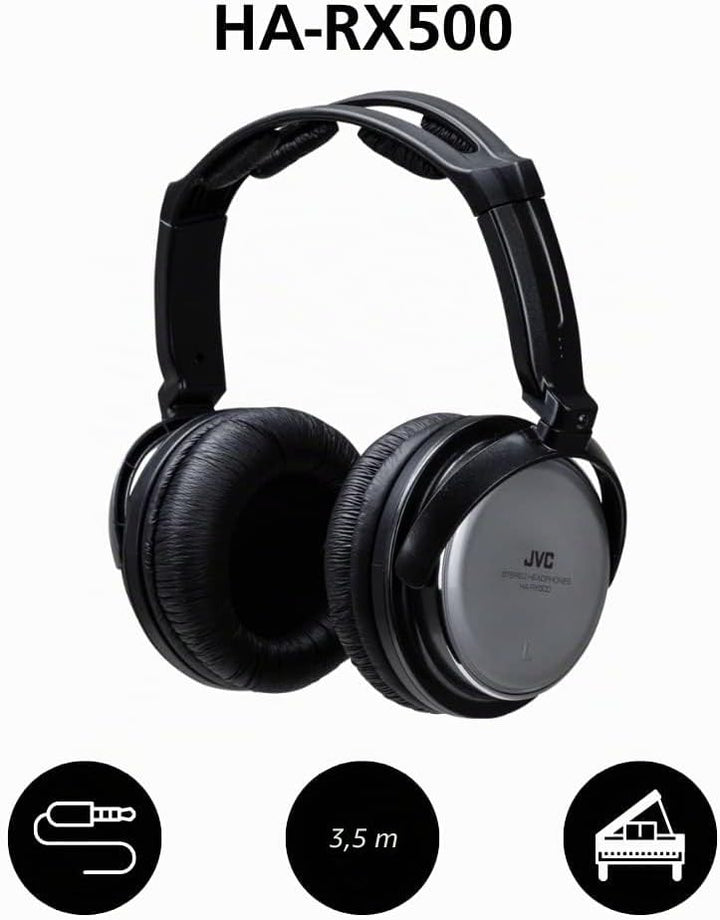 JVC HA-RX500 Dynamic-Sound Over-Ear-Kopfhörer