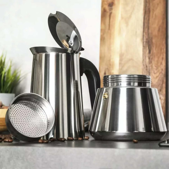 KING HOFF Espresso Moka (600ml/12Tassen), 600ml/12Tassen