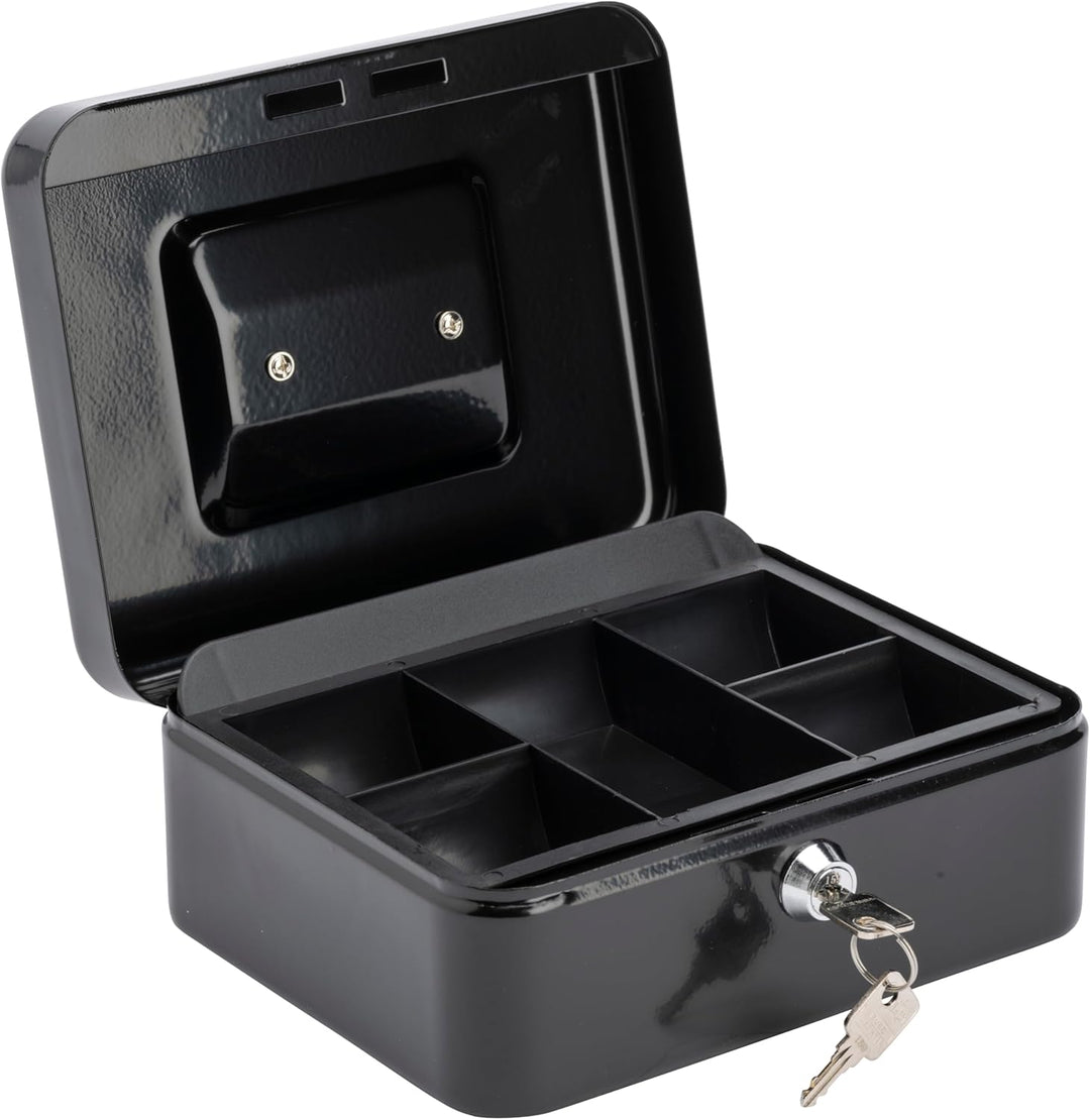 Burg-Wächter CB03GR Geld 5025 Geldkassette, Schwarz, 25,4 cm (10 Zoll) 25,4 cm (10 Zoll) Schwarz, 25