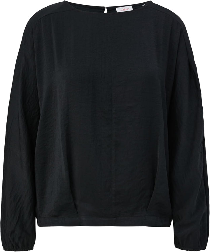 s.Oliver Bluse mit Fledermausärmeln 36 Schwarz, 36 Schwarz