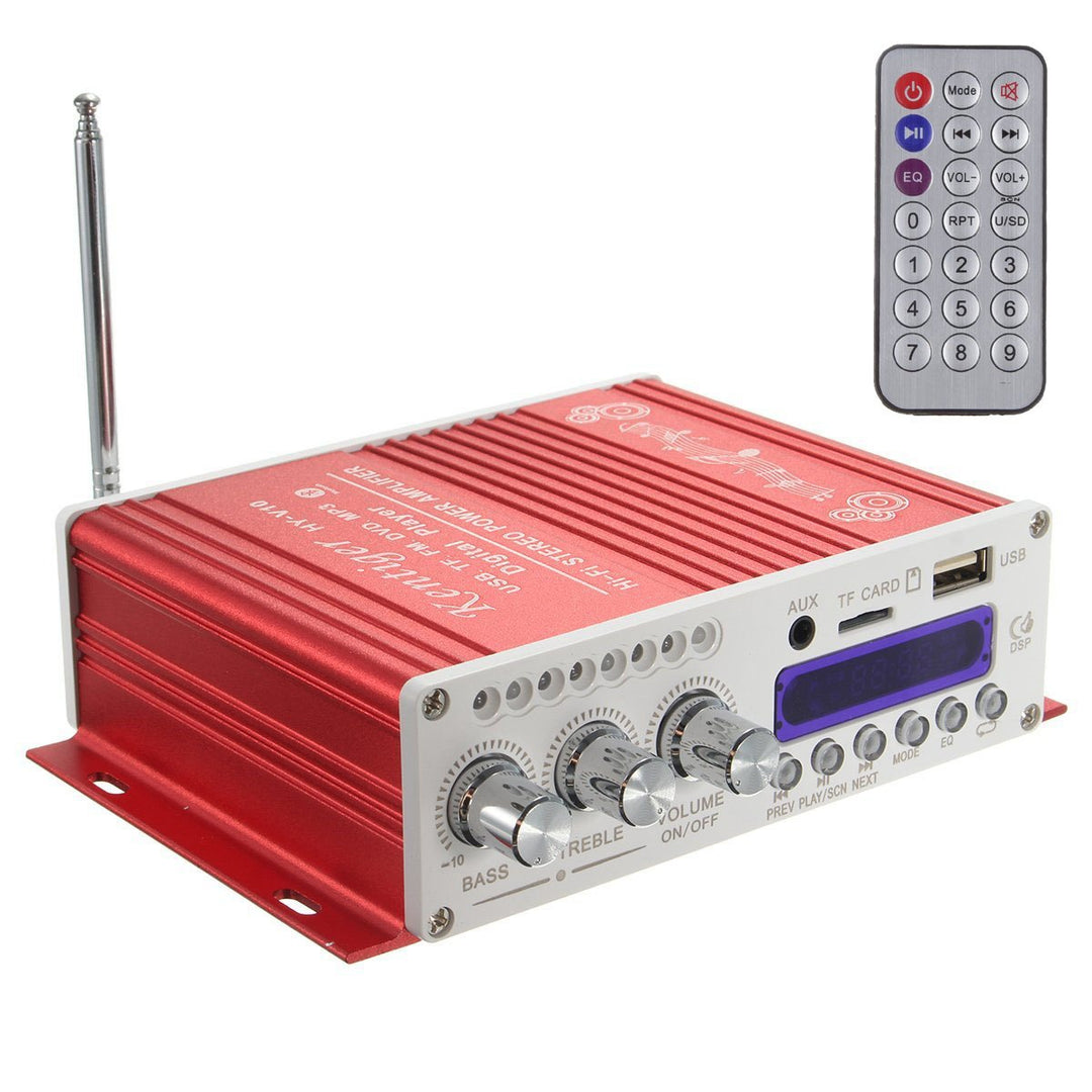DollaTek Mini Bluetooth Hallo-Fi-Stereo-Audio-AMP Verstärker Bass Booster MP4 12V Unterstützung FM /