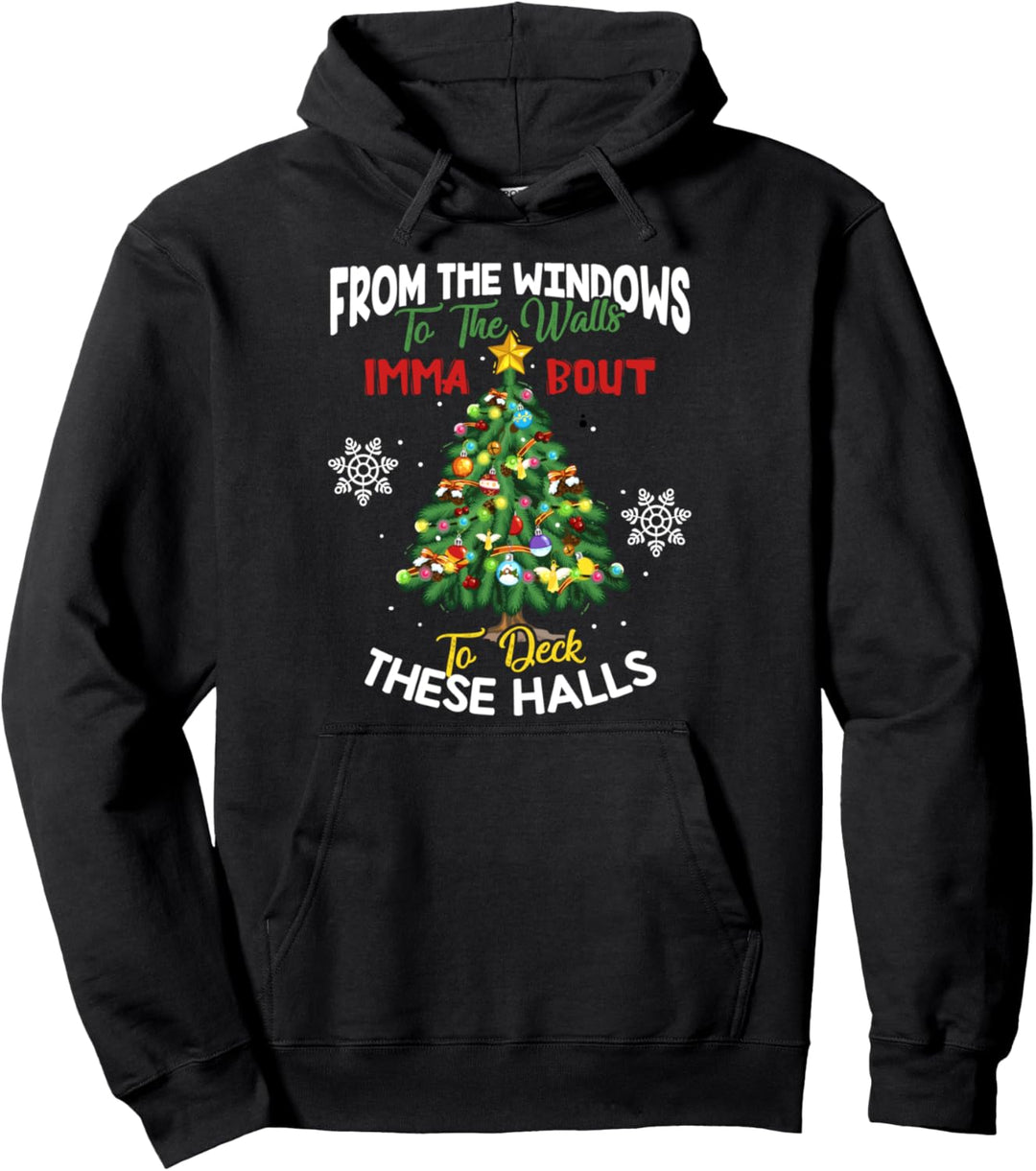 Von Windows zu Wänden Kampf um Deck Diese Hallen Pullover Hoodie