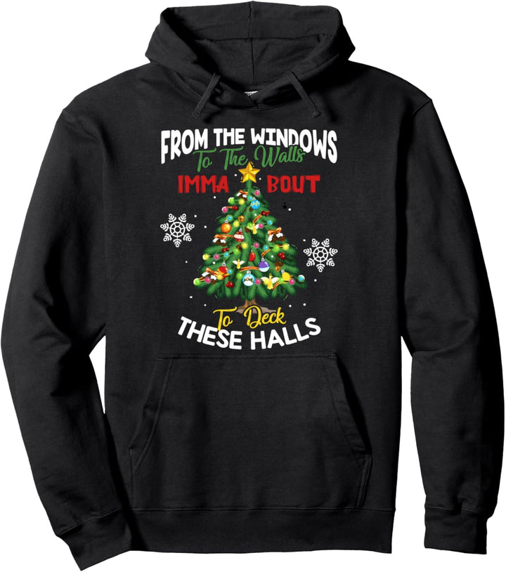 Von Windows zu Wänden Kampf um Deck Diese Hallen Pullover Hoodie