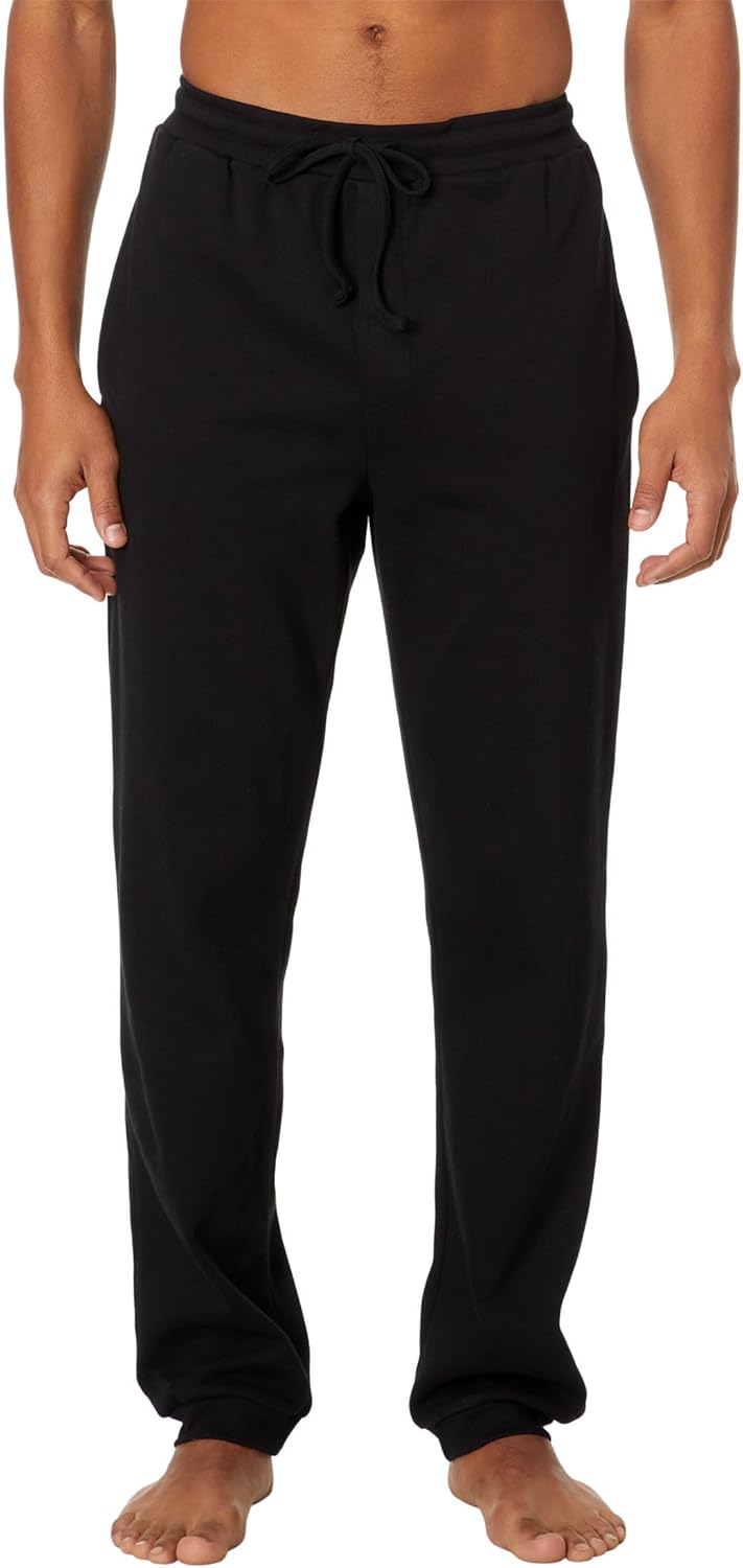 HOM Herren Pyjama Long Don Pyjamaset L Blau, L Blau