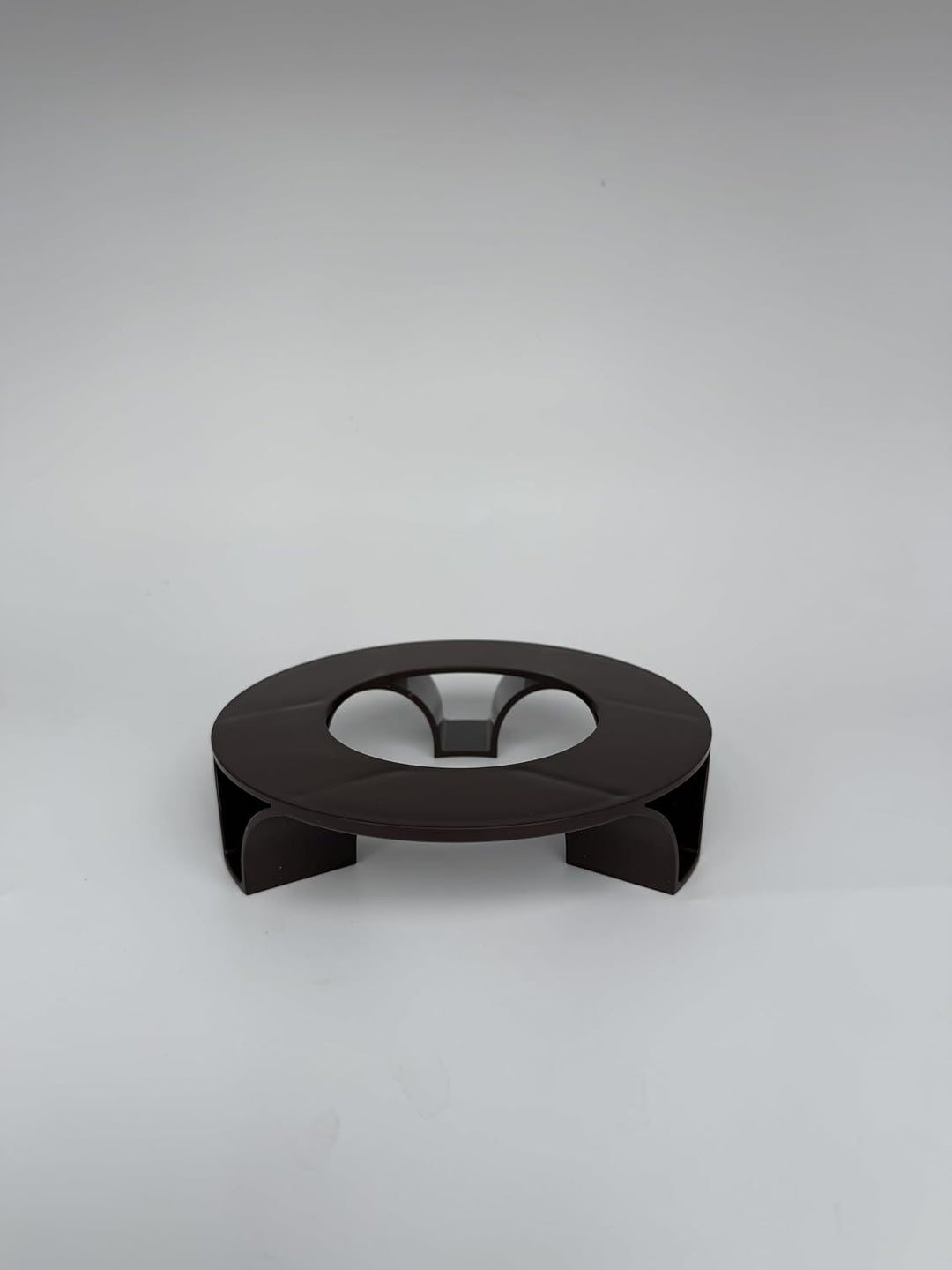 2er Set - Untersetzer Blumentopf – Recycling Material - Made in Germany - Parent (Braun, 160) 160 Br