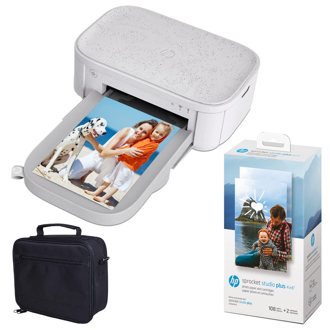 HP Sprocket Studio Plus Sofortbild-Drucker, 10,2 x 15,2 cm