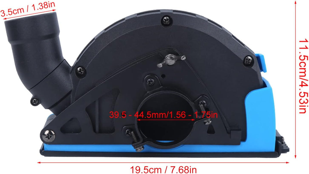 Schneidhaube, Schleifabdeckung Technischer Kunststoff für Staubsauger, Universal-Oberflächenschleifs