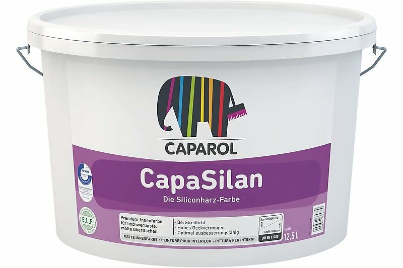 Caparol CapaSilan Grösse 5 LTR, Farbe weiss 5 l (1er Pack) Weiss, 5 l (1er Pack) Weiss