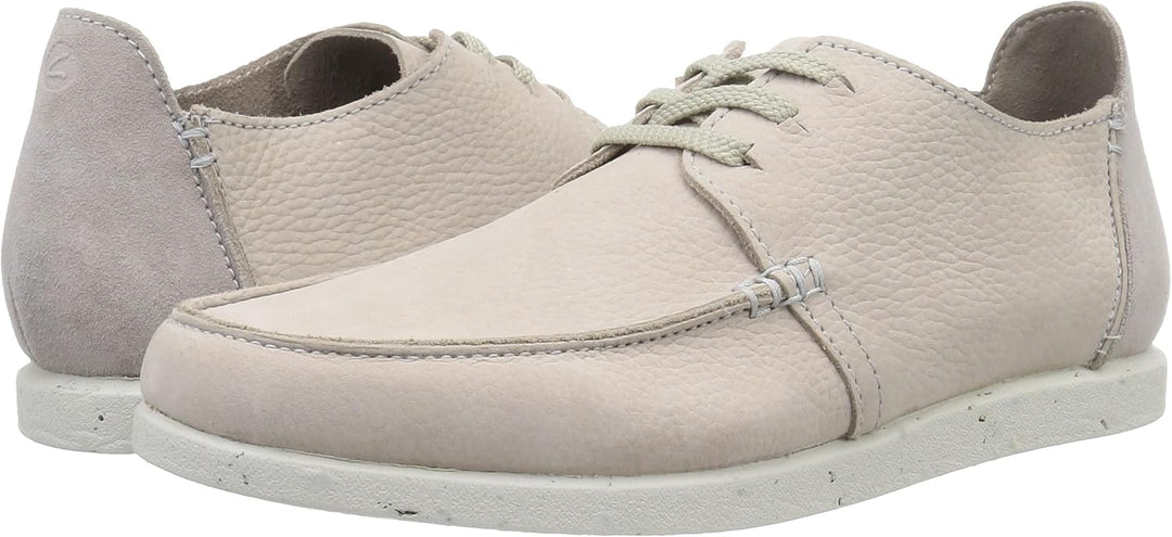 Clarks Herren Shacrelite Low Oxford 44.5 EU Stone Nubuck, 44.5 EU Stone Nubuck