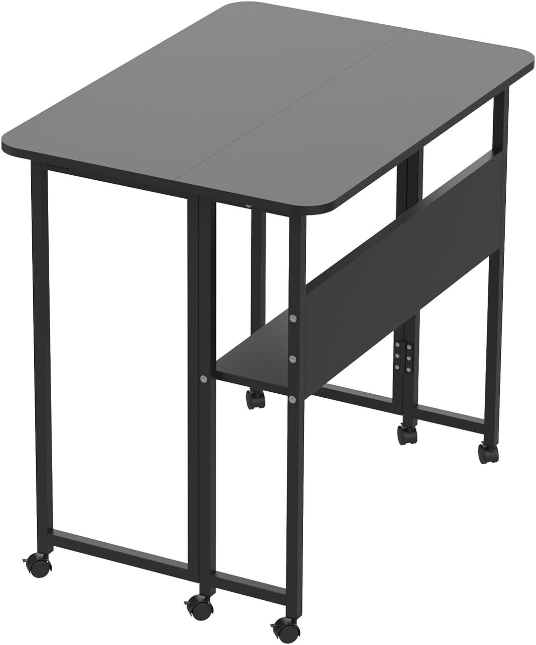 Mobiler Betttisch, Beistelltisch, PC-Halterung für Wohnzimmer, Büro, Schlafzimmer, Bremsen für Stabi