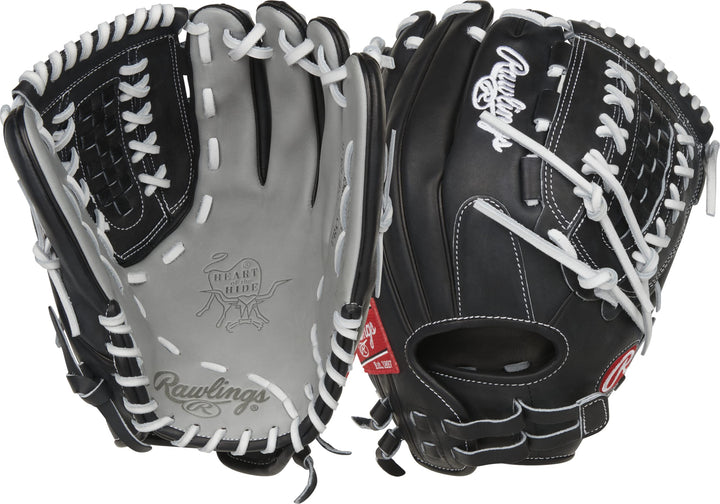 Rawlings Heart of The Hide Fastpitch Softball Glove Serie Linke Hand Wurf 31,8 cm | Innenfeld/Aussen
