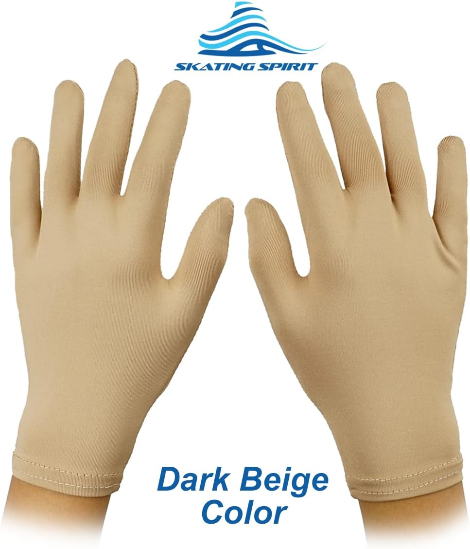 Skating Spirit Eiskunstlauf Wettkampf Thermo Handschuhe (1 Paar) Tanzhandschuhe - für Performance Te