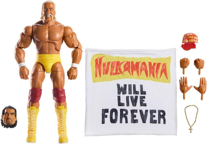 WWE Catch Royal Rumble – Figur mit Gelenken, 15,2 cm – Charakter Hulk Hogan