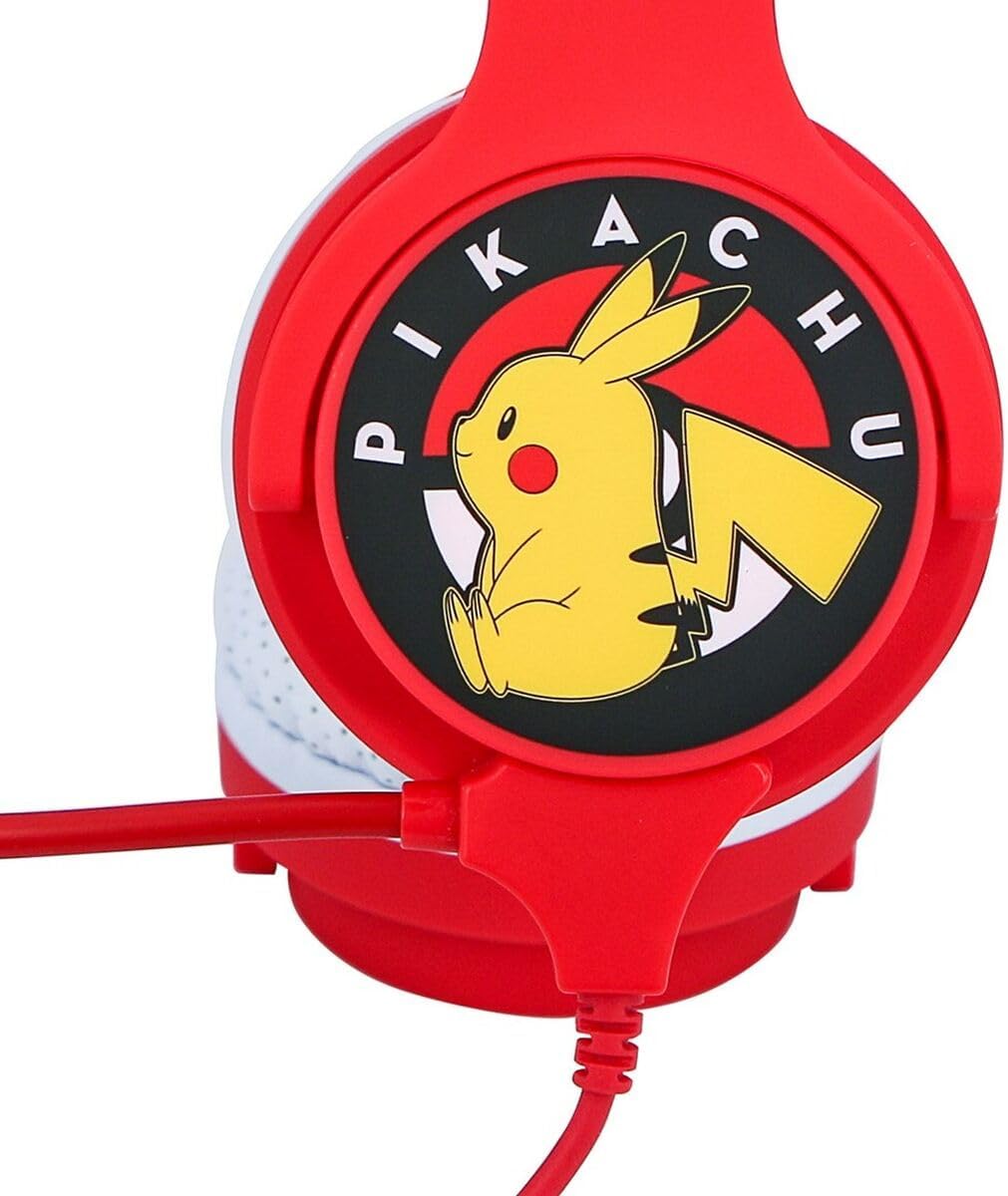 OTL Technologies Pokemon interaktiver Kopfhörer, mit Mikorfon & Kabel Kinder (grössenverstellbar)