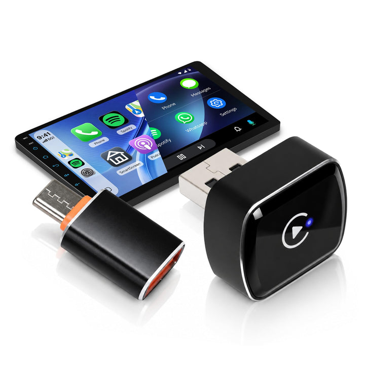 Rimoody Wireless Carplay &amp; Android Auto Wireless Adapter, 2 IN 1 Stick Konvertieren Wired Android Au